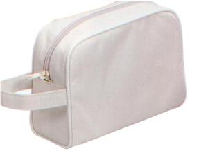 กระเป๋าแต่งหน้าคุณภาพดีสำหรับสาวๆ-สีขาว - Product Image 2