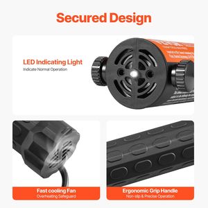 Kit Riscaldatore a Induzione Magnetica Portatile da 1000W 110V con 10 Bobine di Induzione, Estrattore di Bulloni Senza Fiamma, Induzione Manuale - Product Image 4