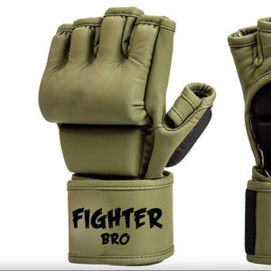 Guantes de Grappling para MMA, Cuero Sintético, para Práctica de Combate, Diseño Personalizado, Talla Personalizada, para Entrenamiento - Product Image 1