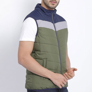 Men’s Full Zip Quilted Puffer Vest Winter Jacket Lightweight Warm Insulated Sleeveless <b>Coat</b> for Daily Wear Outdoor Sports and Co - Product Image 1