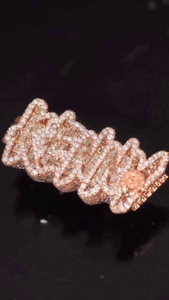 Moissanite Zone <b>Ring</b> Iced Out Luxury Hip Hop Statement Jewelry <b>Mens</b> Fashion <b>Ring</b> - Product Image 2
