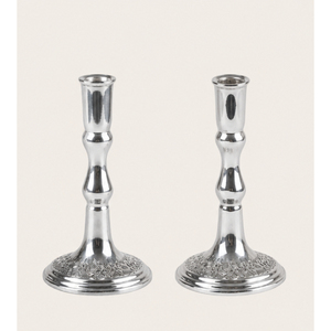 Wholesale Elegant <b>Silver</b> Taper Candle Holder Set Polished Metal <b>Candlestick</b> Stand for Wedding Centerpieces Home Decor - Product Image 5