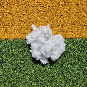 Fibre de polyester recyclée non siliconée conjuguée creuse (HCD). Caractéristique antistatique Meilleur prix ISO OEKO - Product Image 6