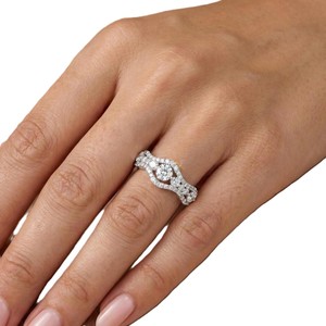 Bague de Fiançailles Minimaliste en Or Massif 10K 14K 18K avec Diamant de Laboratoire Rond et Moissanite, Cadeau de Mariage, Vente en Gros - Product Image 5