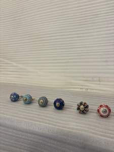 Tiradores de Cerámica Pintados a Mano, Pomos Decorativos para Gabinetes, Manijas Artísticas Únicas para Muebles, Pomos de Cerámica Premium - Product Image 3