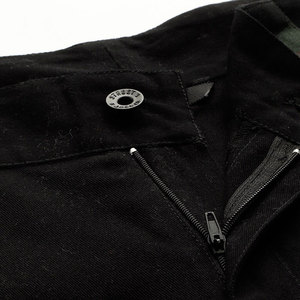 Shorts Cargo Personalizados para Mujer, Negros, de Lona, con Bolsillos de Camuflaje, Cierre de Botones, Estilo Casual - Product Image 6