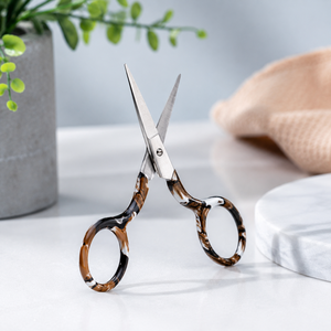 Professional Stainless steel Manicure Embroidery <b>Sewing</b> <b>Scissor</b> 3.5mm Thickness Nail Care <b>Scissor</b> - Product Image 5