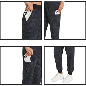 กางเกงคาร์โก้ทรงสลิมฟิตสำหรับผู้หญิงมีสไตล์พร้อมผ้าน้ำหนักเบาป้ายโลโก้และป้ายสั่งทำได้ - Product Image 5