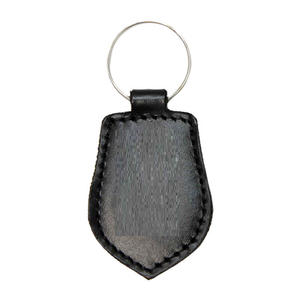 Porte-clés cadeau officiel fait main Porte-clés personnalisable noir - Product Image 2