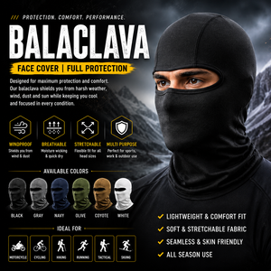 Vente en gros de balaclavas personnalisés, couvre-têtes pour le ski d'hiver, la moto, les sports de plein air - Product Image 6