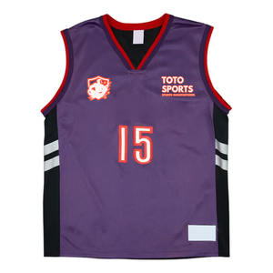 Jersey de Baloncesto para Hombre, Sin Mangas, Deportivo, Cómodo, Ajustado, de Secado Rápido, con Logotipo Personalizado Impreso, Superventas, a la Moda - Product Image 1