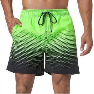 Wholesale Latest Design Swimming <b>Trunks</b> Custom Sublimated Logo <b>Mens</b> Beach Fishing Board Shorts - Product Image 5