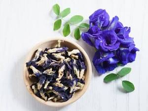 EXPAD Butterfly Pea Flower Powder Mixed Dried Southeast Asia Herbal <b>Slimming</b> Organic 100% Natural <b>Tea</b> Beverage Ingredient Bulk - Product Image 2