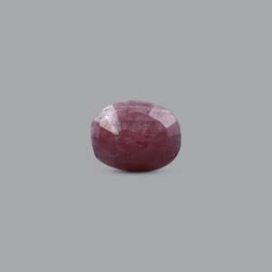 Natural Certified Indian Ruby 8.75 Ct Loose Oval Pear Pink Gemstone for Fine Jewelry - Product Image 2