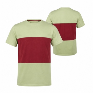 Solid Color Casual Mens T <b>Shirts</b> Cotton Breathable Short Sleeve Stock Bulk Made In Pakistan Best Selling Price Cotton Solid - Product Image 1