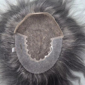 Taz Hair BD - Peluca de Cabello Humano Remy Indio para Hombre, Ondulado Profundo, con Frente de Encaje - Alibaba Bangladesh - Product Image 1