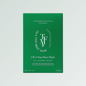 แผ่นมาส์กหน้าเกาหลี Tapomi Cica Tam Sheet Mask 10 แผ่น แผ่นมาส์กหน้า บำรุงผิวหน้า แผ่นมาส์กหน้าสีชมพู - Product Image 4