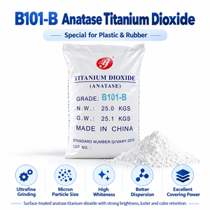 B101-B Dioxyde <span class=keywords><strong>de</strong></span> titane TiO2 Anatase <span class=keywords><strong>de</strong></span> qualité industrielle, poudre blanche pure à 93%, marque Liangjiang, procédé à l'<span class=keywords><strong>acide</strong></span> sulfurique pour - Product Image 4