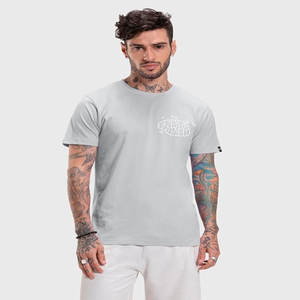 Camiseta de Algodón Blanca de Manga Corta Unisex para Hombre, Diseño Holgado con Hombros Caídos, Impresión Personalizada de Calidad - Product Image 3