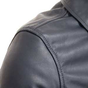 Veste en cuir pour homme, dernier design, 100% cuir de qualité supérieure, coupe régulière. - Product Image 6