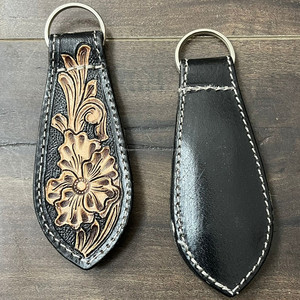 Nouveau clip magnétique pour chapeau en cuir travaillé à la main avec motif floral, porte-chapeau western pour ceintures, sacs et voyages, accessoire à aimant puissant - Product Image 6
