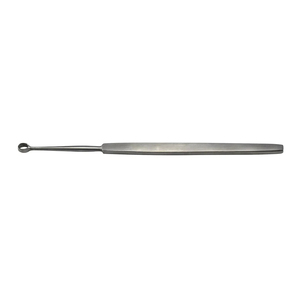 Cureta Dérmica de un Solo Extremo, Recta, Afilada, de Acero Inoxidable, Instrumento Quirúrgico Manual Reutilizable, Cureta Dérmica de Tamaño Personalizado - Product Image 2