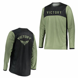 Camiseta de Motocross para Hombre, Manga Larga, Transpirable, para Motociclismo Todoterreno, Jersey de Carreras MX, Ropa Deportiva Personalizada para Equipos - Product Image 2