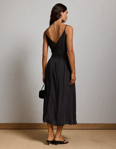 Elegant Chic Women Style <b>Black</b> <b>Fringe</b> Asymmetrical V Neck Sleeveless <b>Dress</b> Sexy Fashion Party Maxi <b>Dress</b> Women Comfortable - Product Image 3