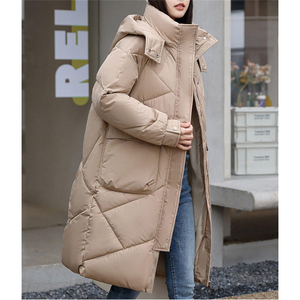 Manteaux pour femmes grandes tailles à couverture extra-large, design long pour une protection optimale, parkas, doudounes, manteaux matelassés, manteaux d'extérieur pour femmes - Product Image 2