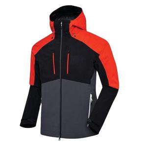 Veste de ski de montagne coupe-vent pour homme, hiver, chaude, à capuche, imperméable 10 000 mm, longue, pour adultes, fermeture éclair, isolation synthétique 220g - Product Image 3