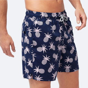 Nouveau style 2026 – Short de bain décontracté pour homme, respirant et imprimé, 100 % polyester écologique, design OEM tendance avec logo personnalisé - Product Image 2