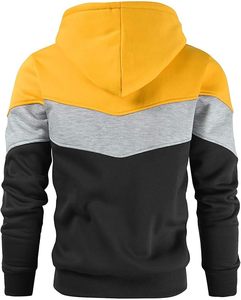 Sudadera con capucha de felpa 100% algodón para hombre, estilo casual y holgado, para uso diario. - Product Image 3