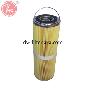 Filtre à huile de retour à double barillet pour système de centrale électrique, filtre à cartouche plissé haute efficacité - Product Image 1