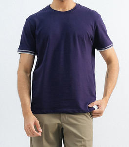 T-shirt pull à manches courtes pour homme, design tendance, haute qualité, faible MOQ, poids lourd 260g, coupe ample, respirant - Product Image 1