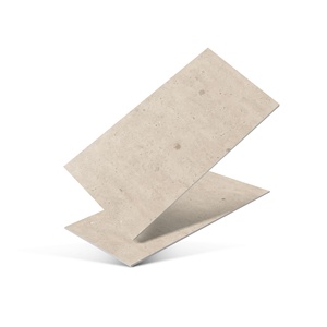 Carrelage en porcelaine Pluro Crema 600x1200mm, imitation pierre mate, pour murs et sols intérieurs - Product Image 1