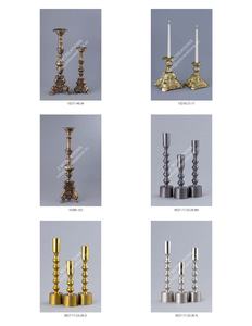 Ensemble de 3 bougeoirs en aluminium métallique faits à la main - Design moderne, bougeoirs décoratifs pour Noël et Pâques, cadeaux, résistants à la chaleur - Product Image 5