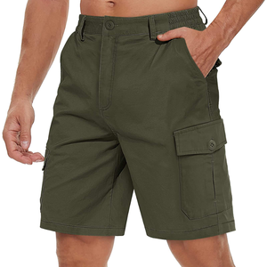 Shorts cargo pour hommes avec logo personnalisé, shorts de sport décontractés pour l'été, vente en gros - Product Image 4