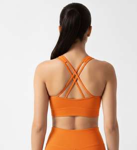 Conjunto de Yoga y Pilates OEM de Alta Calidad, Ropa Deportiva, Material de Nailon, Diseño 2 en 1 para Mujer, Secado Rápido - Product Image 3