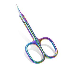 Ciseaux à ongles et à cuticules professionnels en acier inoxydable, russes, à pointe courbée, pour usage hospitalier, réutilisables - Product Image 2