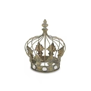 Corona Navideña Decorativa de Metal, Adorno Festivo Moderno para Decoración de Interiores Contemporáneos - Product Image 3