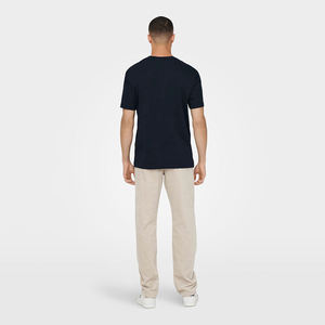 T-shirt unisexe à col rond en coton/polyester, coupe oversize/slim, personnalisable, 200/250/260 g/m², vente en gros - Product Image 2