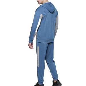 Conjunto Deportivo Personalizado para Hombre, 2 Piezas, Sudadera con Cierre y Bloques de Color, Pantalones Jogger de Felpa, Ropa Deportiva para Gimnasio y Fitness - Product Image 2