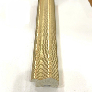 Modern Style PS Polystyrene Frame Moulding <b>Wood</b> Grain Minimalist Wide <b>Border</b> OEM Custom Photo Frame Factory - Product Image 1