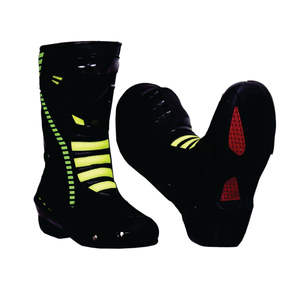 Botas de Motociclismo de Cuero Personalizadas para Carreras, Calzado de Motociclismo de Carreras con Diseño Personalizado - Product Image 4