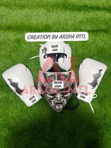 Juego de Boxeo y Sparring de Cuero Vacuno Genuino de Primera Calidad, Estilo Ganador, Impresión Personalizada, Fabricación Directa de Fábrica, Superventas - Product Image 1