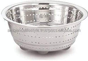 ที่ดีที่สุดคุณภาพสแตนเลสกรองกระชอนสําหรับบ้านและห้องครัวสําหรับล้างผักผลไม้ฯลฯโดยบรรยากาศไลฟ์สไตล์ - Product Image 4