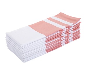 Serviettes carrées modernes 100 % coton, style campagne française, jaune huile, pour mariage et Pâques, durables et écologiques, vente en gros à l'étranger - Product Image 4