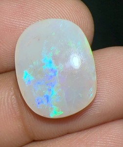 โอปอลออสเตรเลียทรงรี เปลี่ยนสีได้ แบบหลวม สำหรับทำเครื่องประดับ คุณภาพดีจากธรรมชาติ ขนาด 17x14x3 มม. น้ำหนัก 5.20 กะรัต - Product Image 1