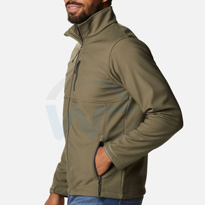 Veste softshell pour homme de qualité supérieure avec logo personnalisé sur le devant, respirante, écologique, nouvelle arrivée, la meilleure - Product Image 4