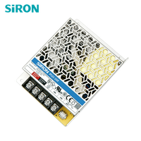 Fuente de Alimentación Conmutada SiRON Serie P121 de 50W, 12v, 15v, 24V, 36v, 48v, para Riel DIN, AC-DC, con Certificación CE